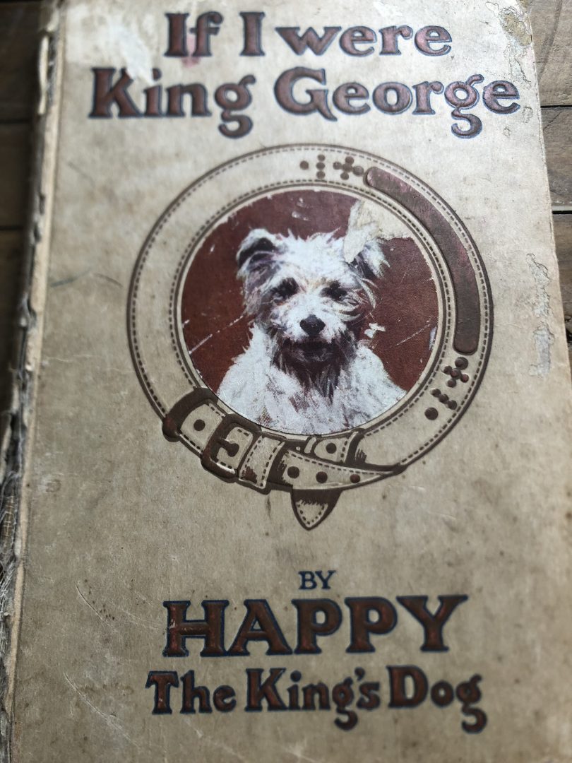 Book "written" by Happy the dog.