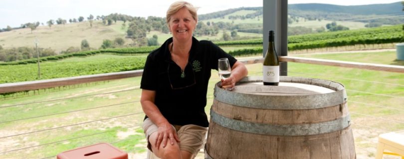 Cathy Gairn at Courabyra Wines