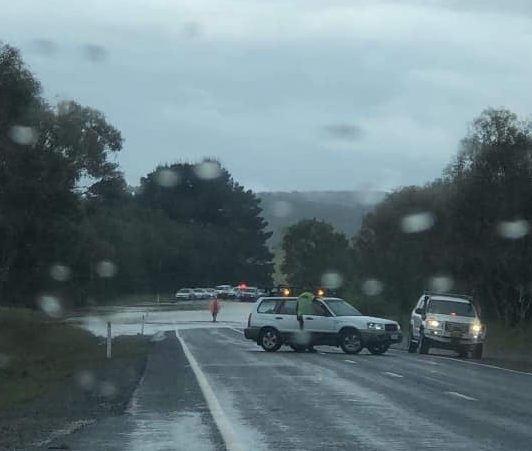 Kings Highway cut by floodwaters, more rain on its way