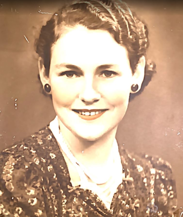 Margaret as a young woman.