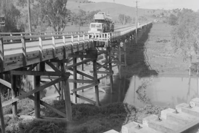 Prince Alfred Bridge in 1956