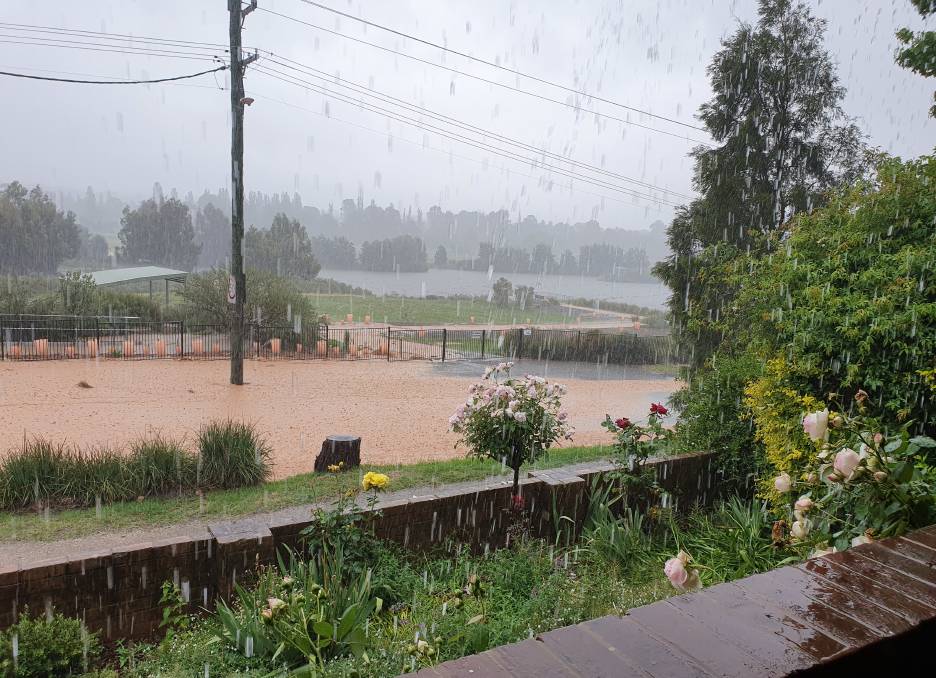 Goulburn's May Street subdivision struggling with heavy rainfall