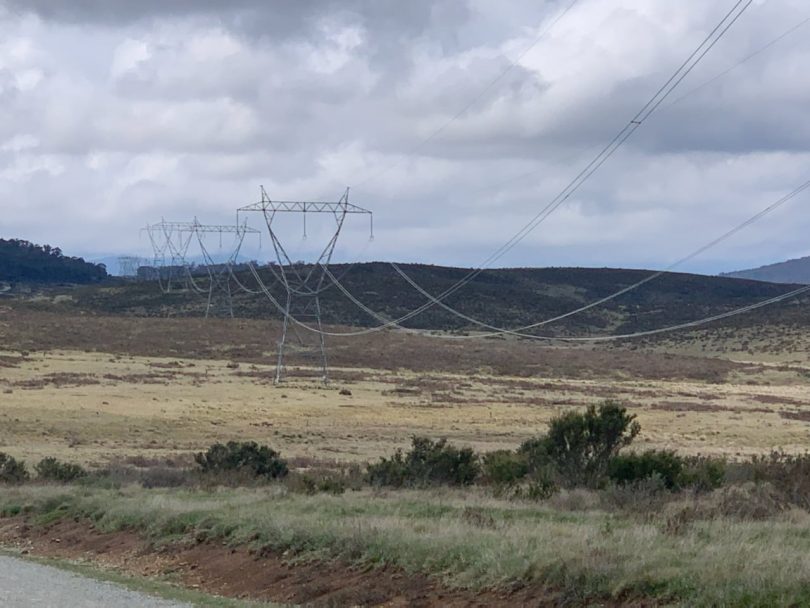 Transmission lines on rural property