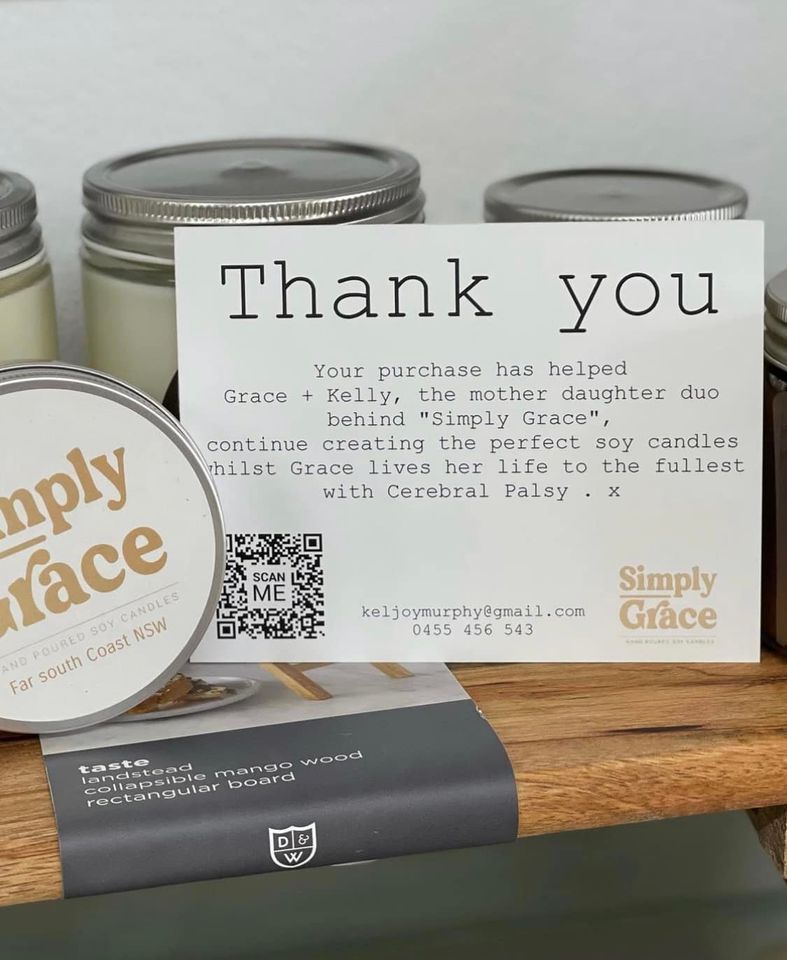 'Simply Grace' thank you cards 