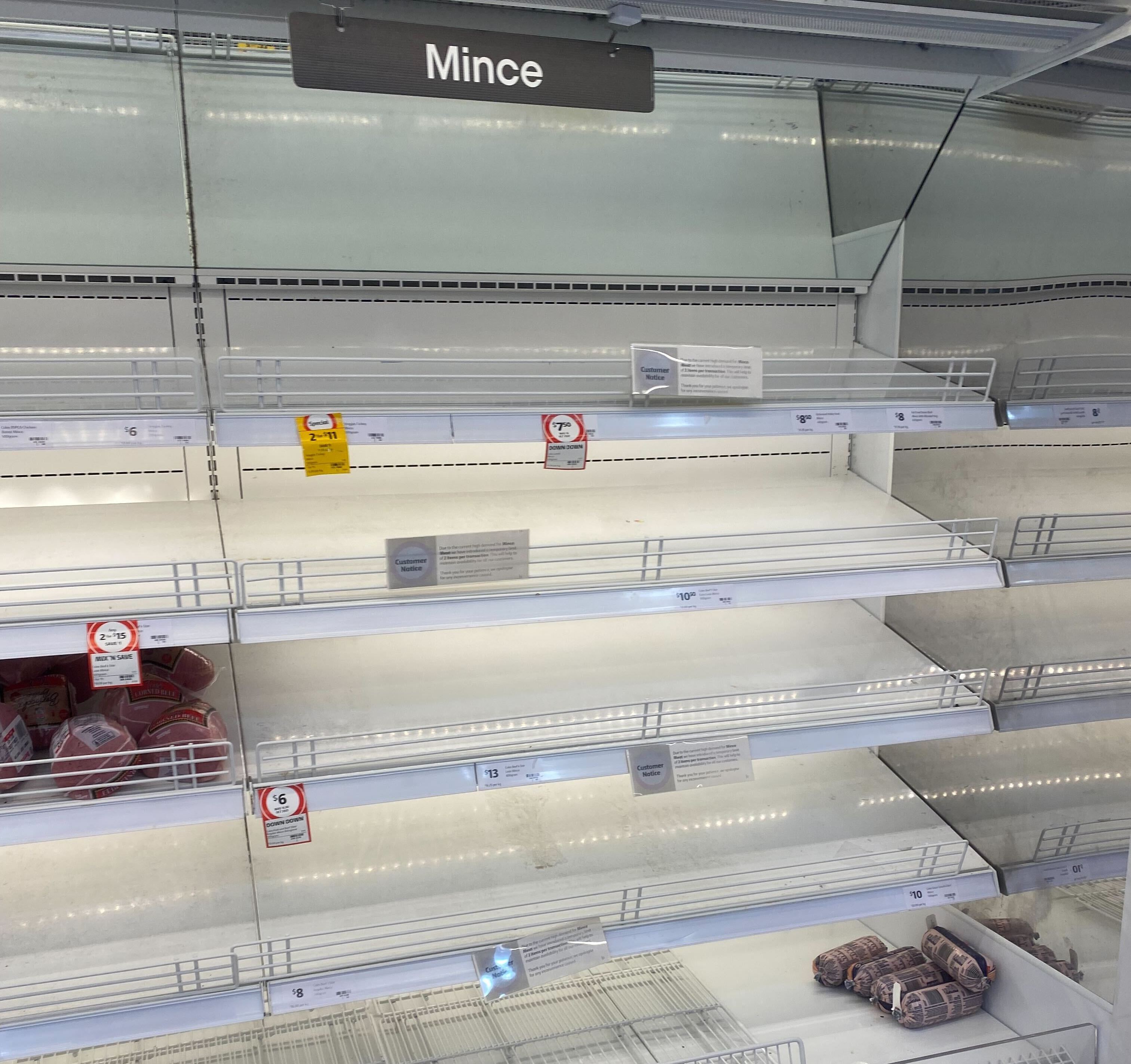 Consumers warned to prepare for more empty shelves as extreme weather events increase