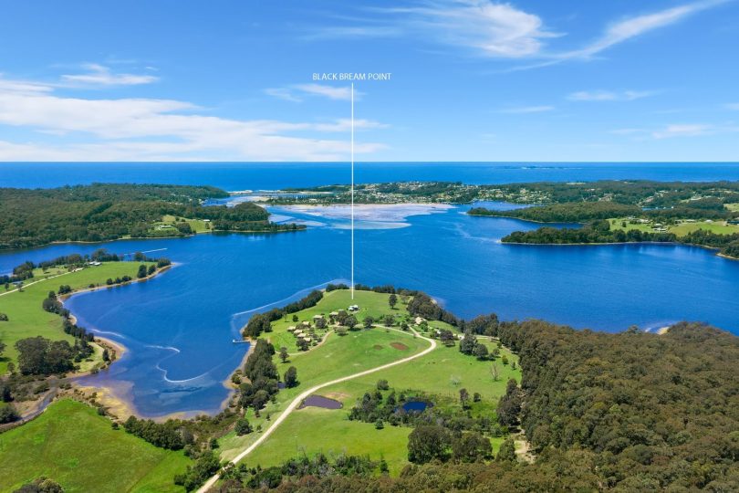 The iconic Black Bream Point property