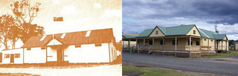 Comparison of Moruya Showground in 1914 to today