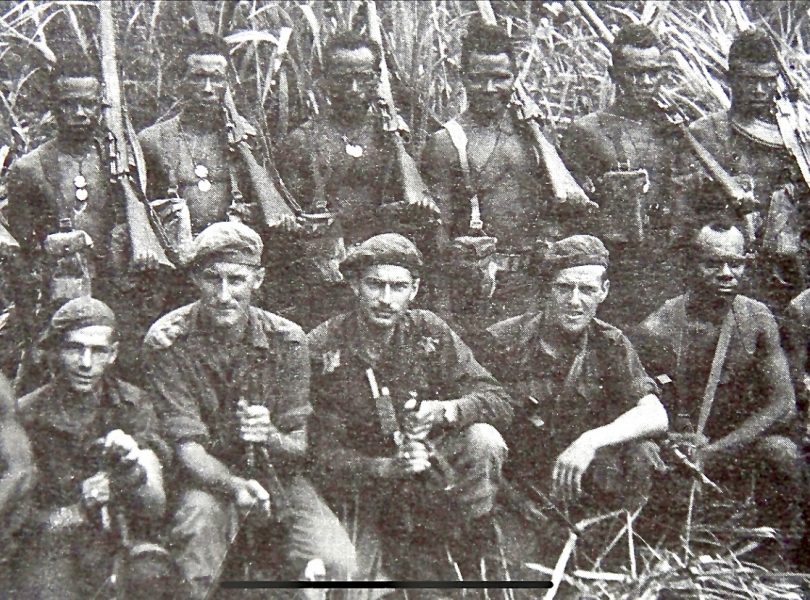 Soldiers in New Guinea in 1945