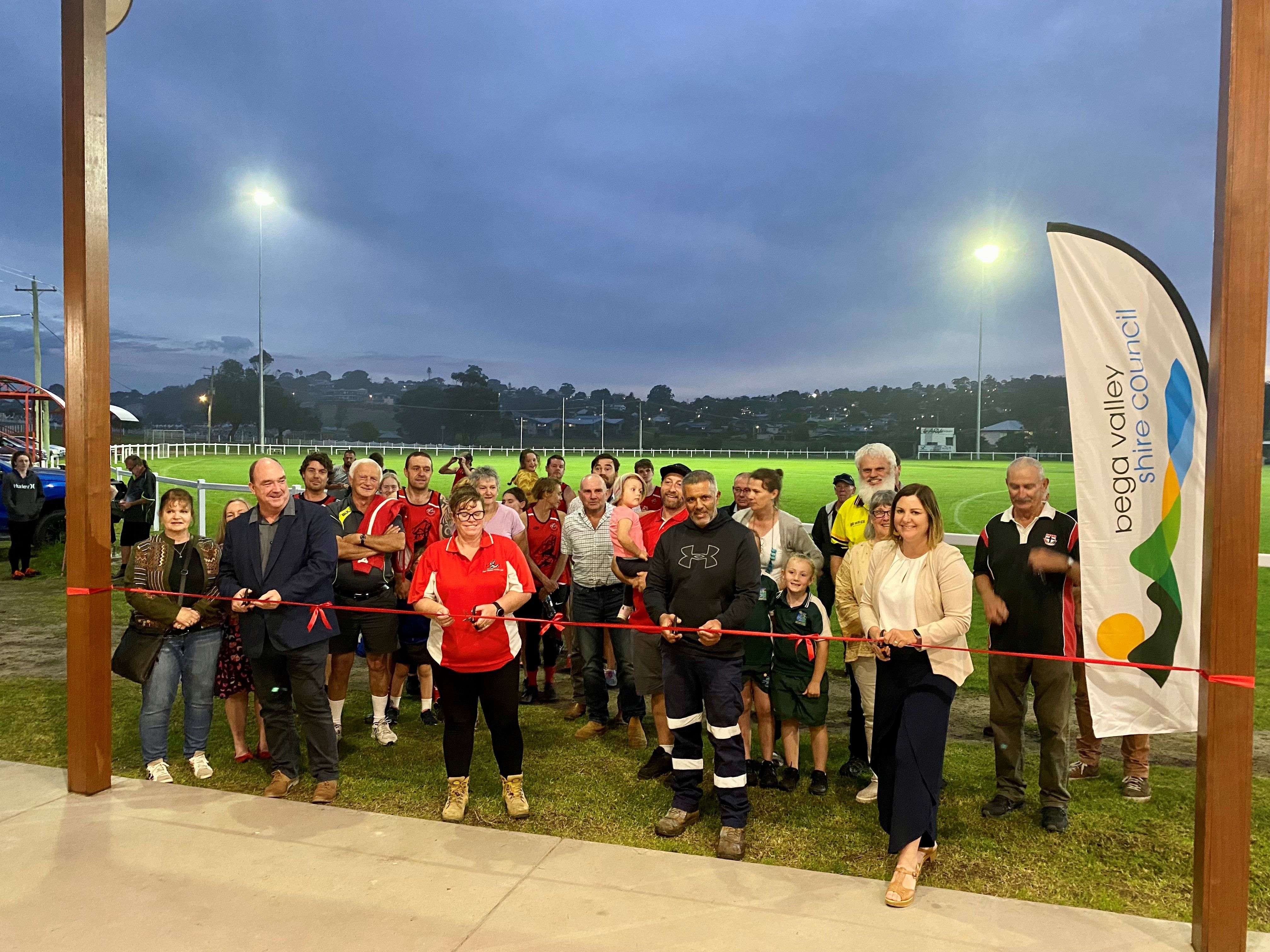 'Exciting' new sportsground pavilion opens for Eden's clubs and community
