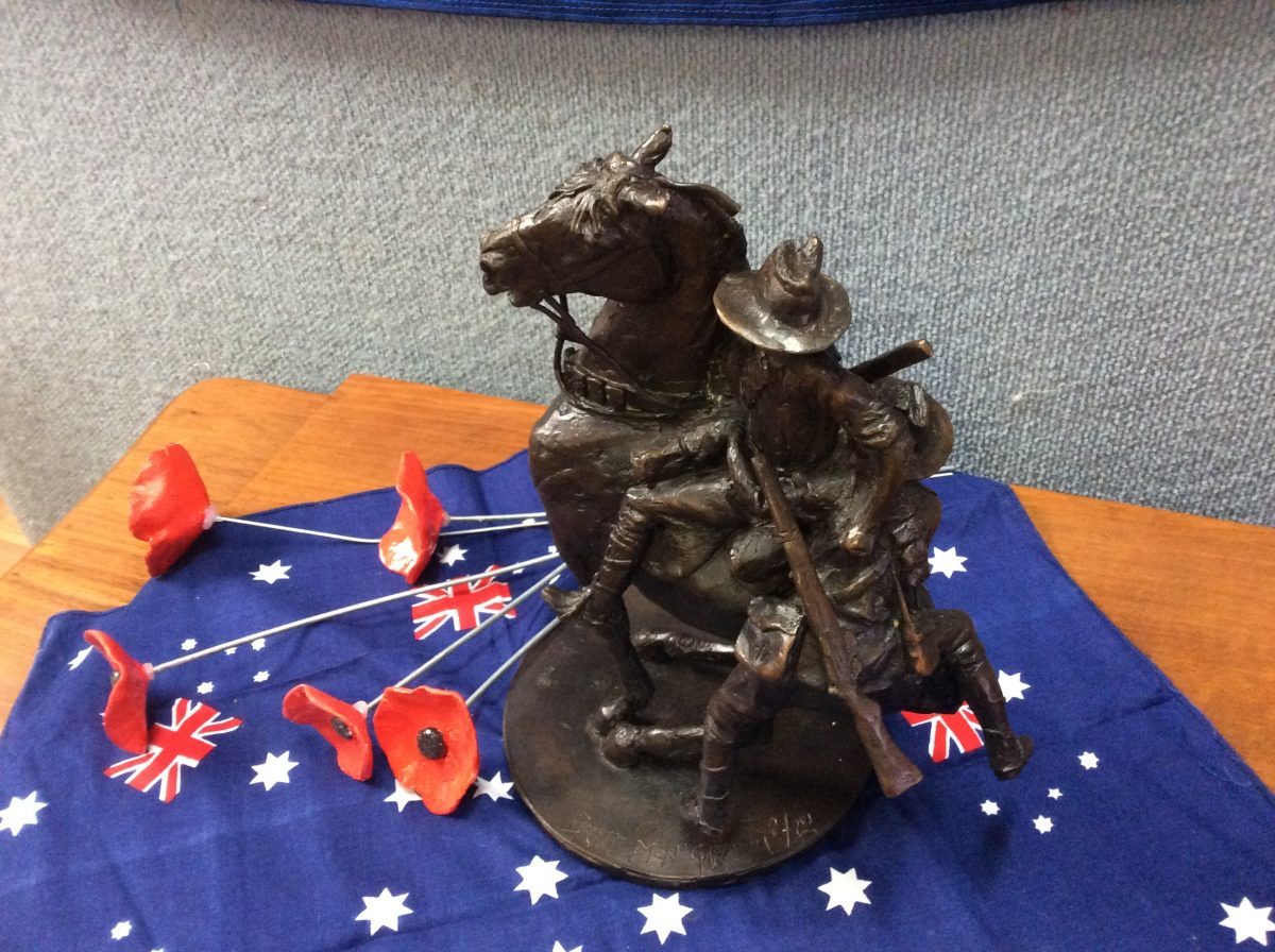 statue of a soldier on a horse