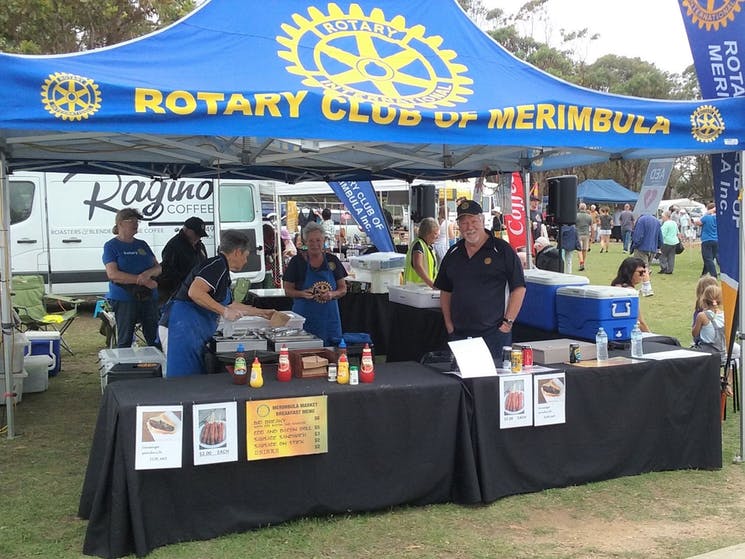 Rotary Club of Merimbula stand