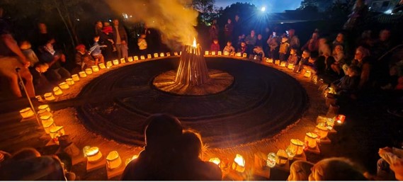 Fighting fire with fire: preschool uses winter solstice festival to build children's resilience