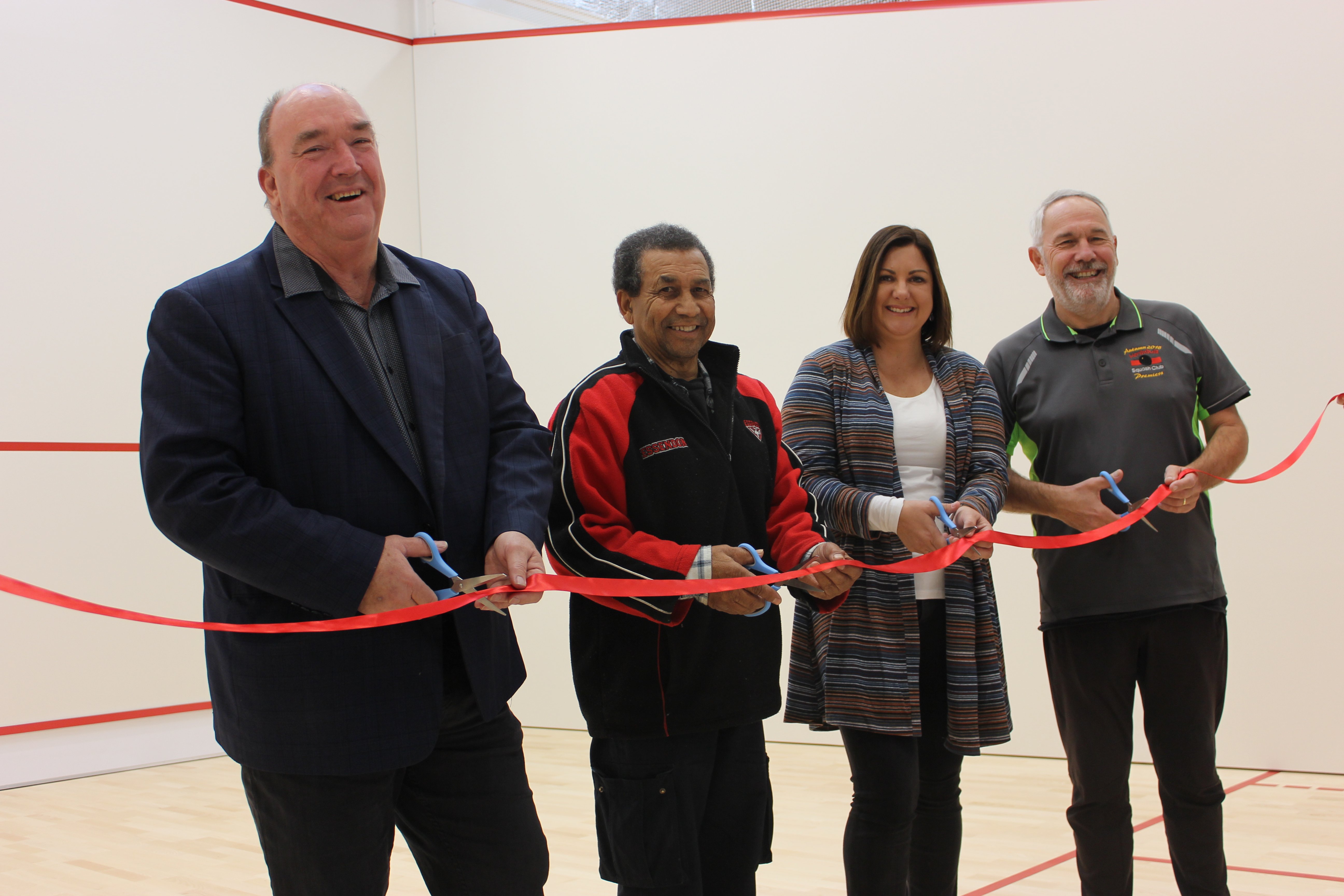New multi-use squash courts in Pambula provide space for many activities