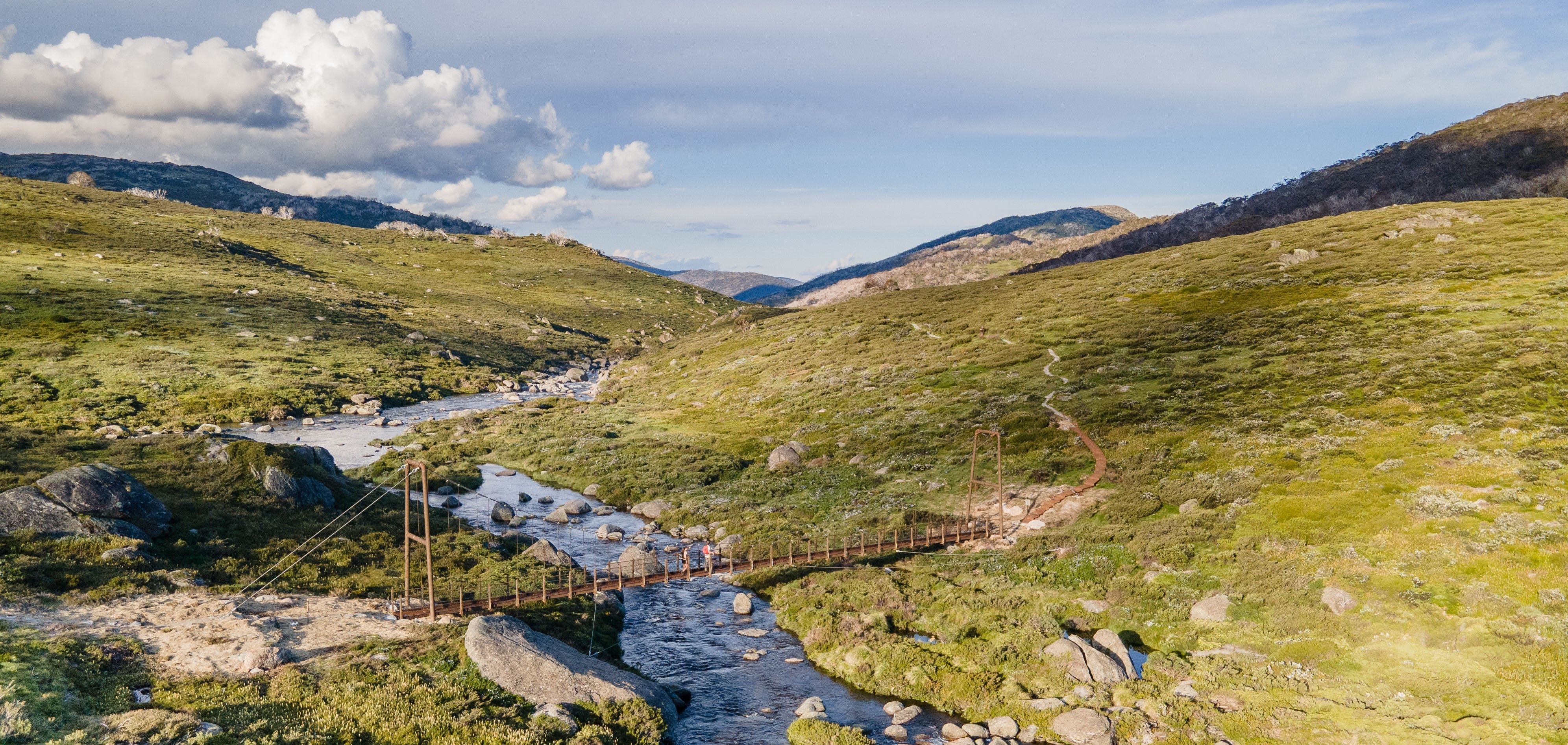 Australia's highest suspension bridge opens path to alpine tourism