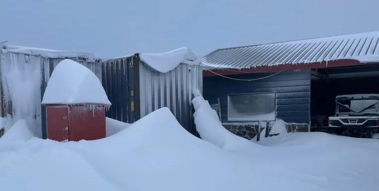 Thick snow on Selwyn snow resort
