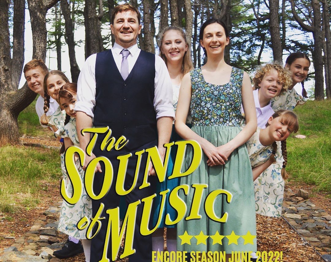 Flyer for musical Sound of Music