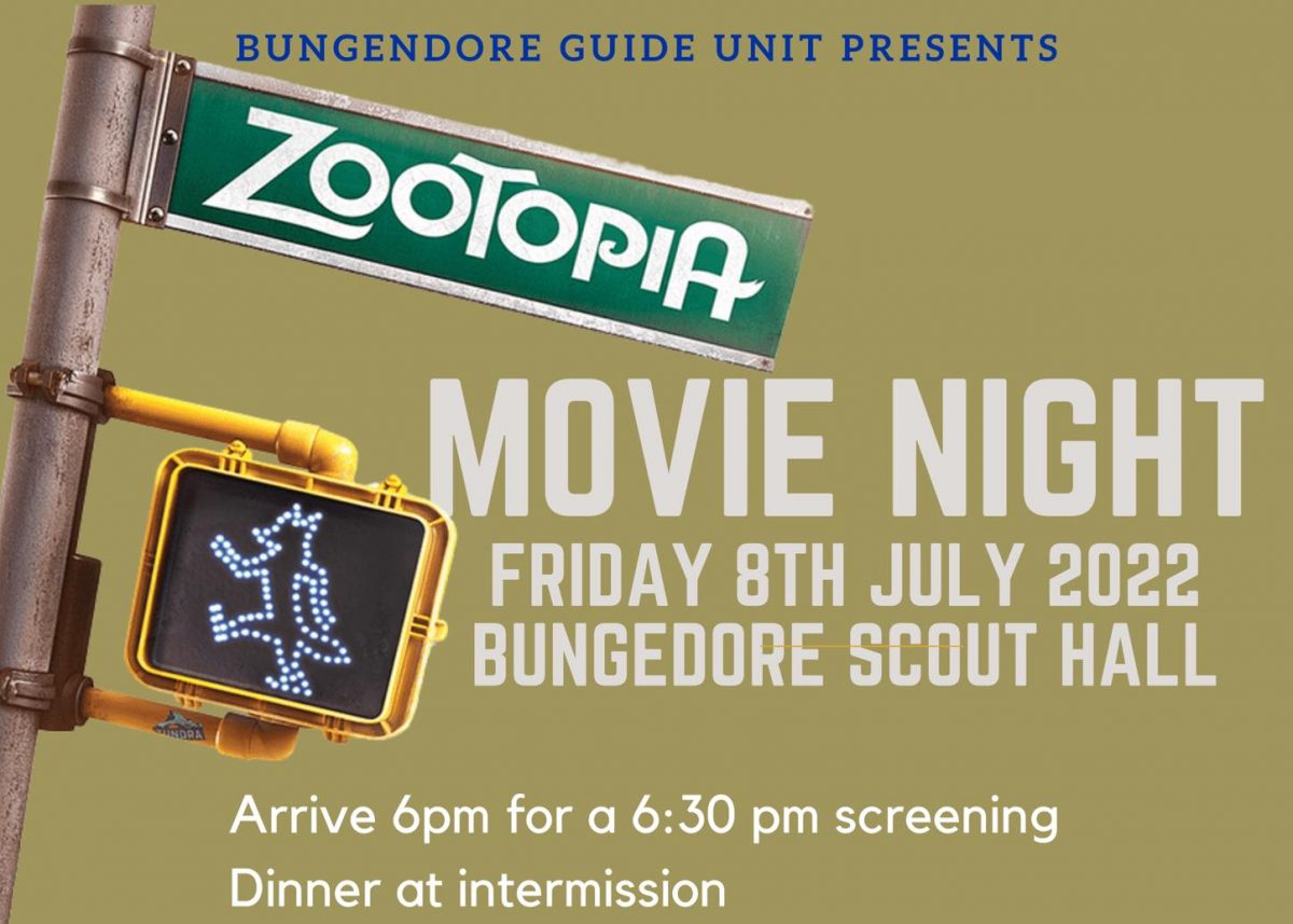 Flyer for movie night