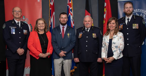 Murrumbateman volunteer firefighters honoured for their service