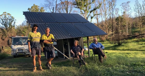 From dog kennels to picnic tables, Eurobodalla innovators lead the charge to recycle and repurpose solar panels