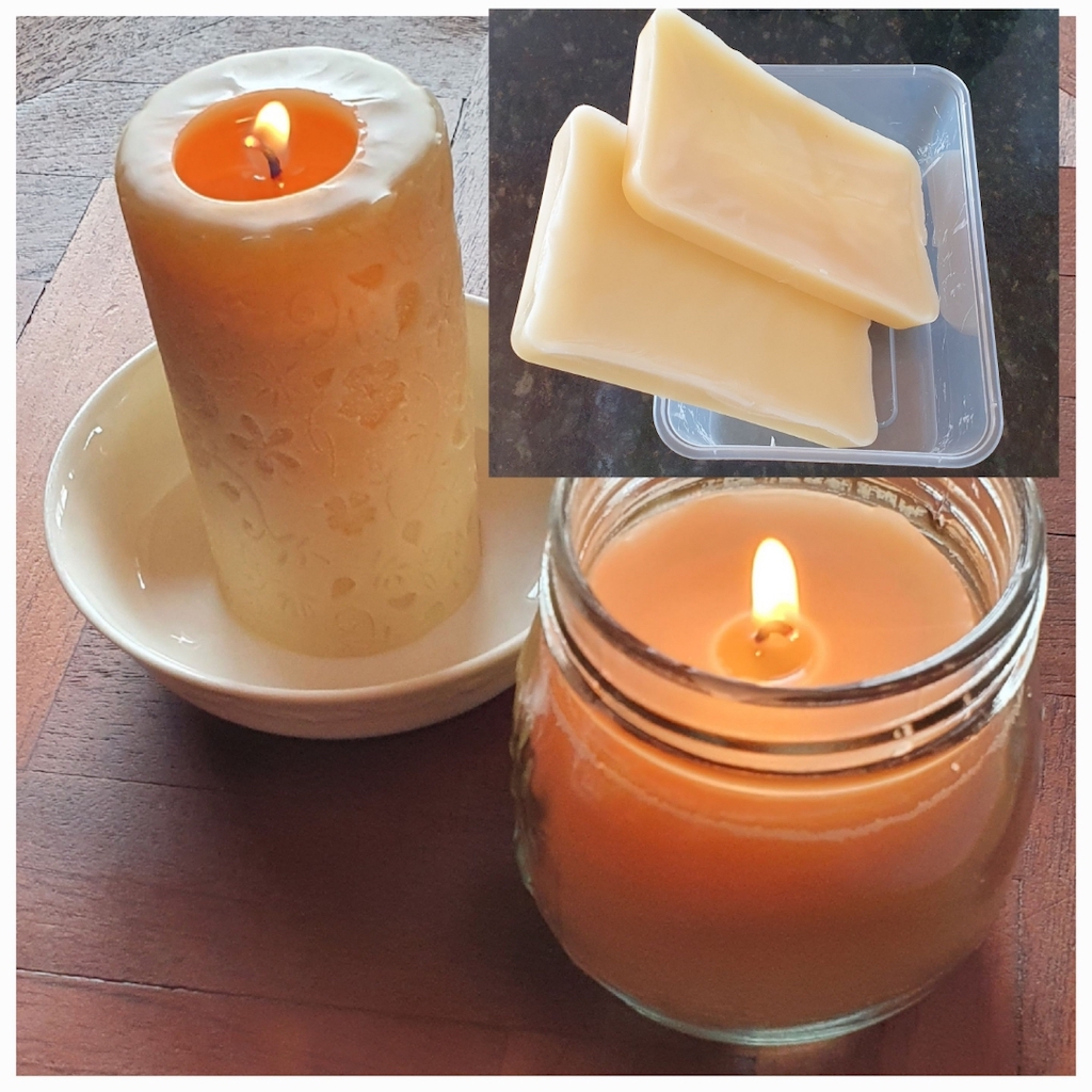 Candles made from beeswax