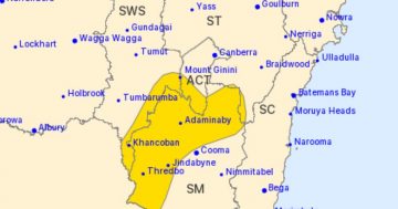 Damaging winds warning for elevated areas in southern NSW