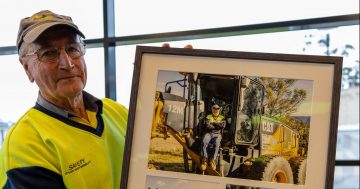 Max Goward awarded for 50 years spent repairing Bega Valley roads