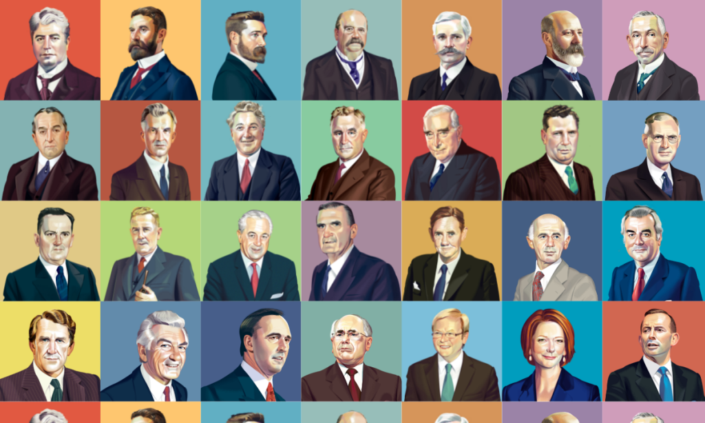 Mosaic of political faces of democracy