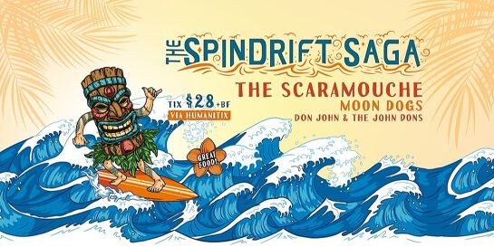 Flyer for Spindrift Saga