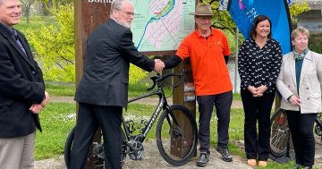 Bombala precinct cycleway opening paves way for Australia's greatest rail trail