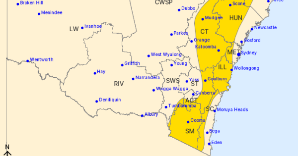 Watch for fallen trees and powerlines as strong winds whip south-east NSW
