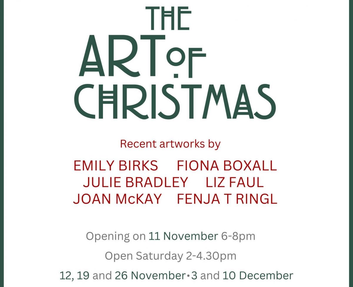 Art of Christmas Exhibition Poster