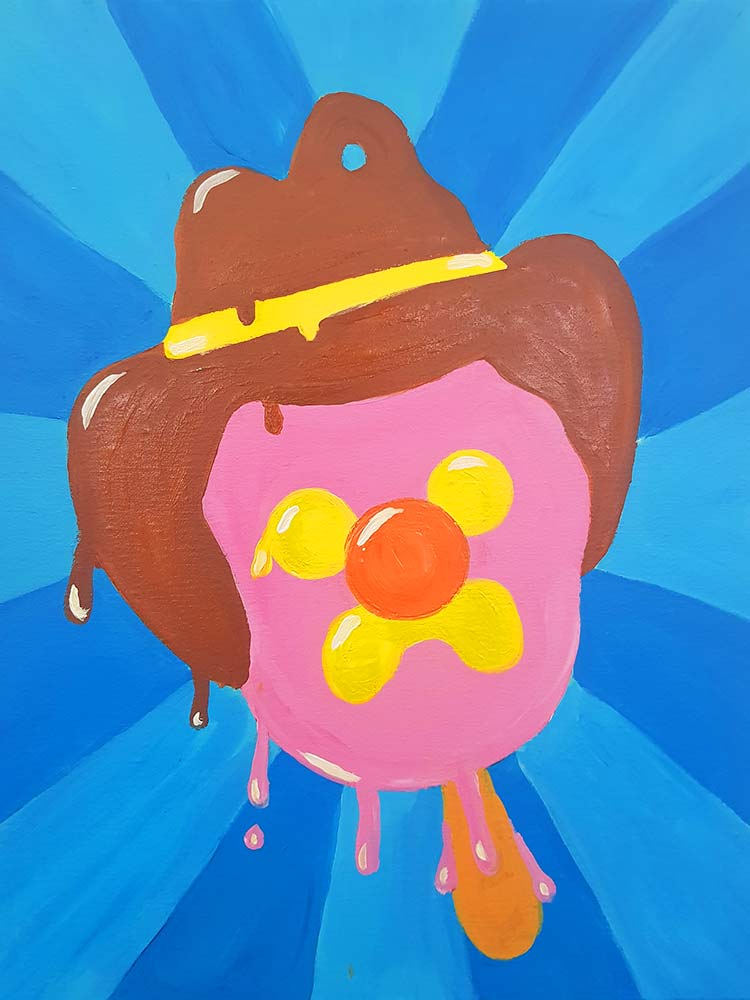 bubble-o-bill painting