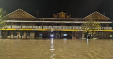 Flash flooding fails to dampen Gunning's community spirit