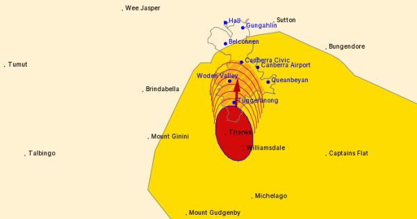 Severe thunderstorms to rage over ACT, parts of NSW