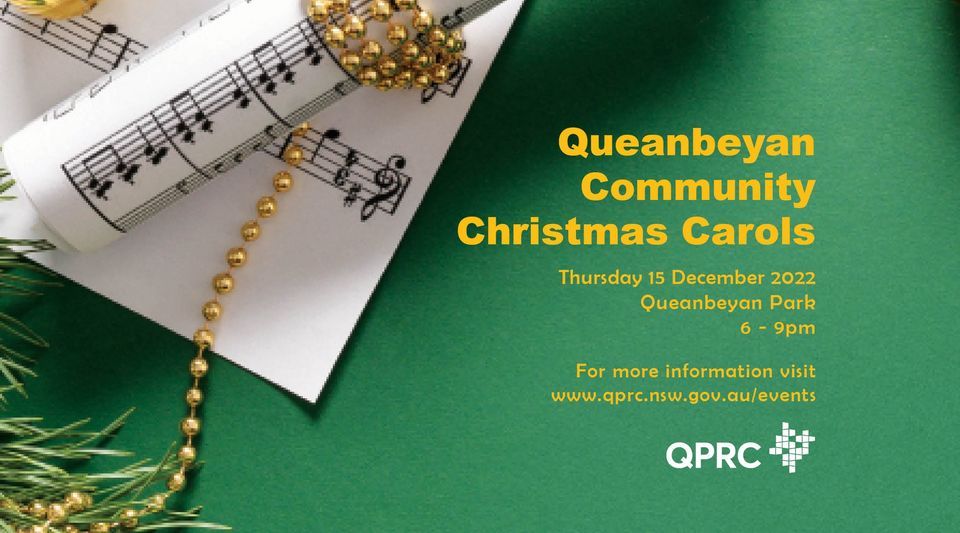 poster for Christmas carols event