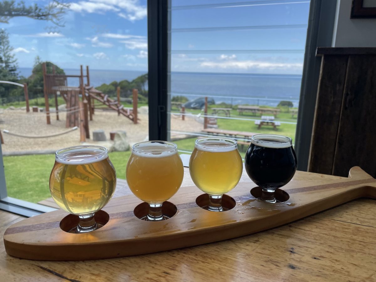 Brews with a view along the Far South Coast including the Humpback Brewery, located in the stunning Tathra Hotel. Photo: Lisa Herbert