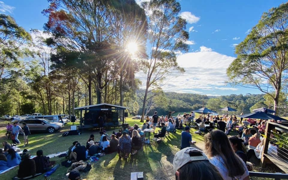 On the beautiful shores of Corunna Lake, Tilba Valley Winery & Alehouse has a perfect setting for getting together over a beer. Photo: Supplied 