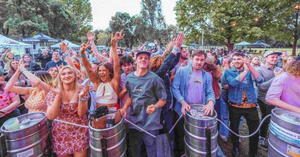 Tap into Tumut's booze and tunes festival by the river