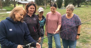 Women fishers take the lure of 'Reel Screamers' club