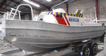 Gun new vessel bound for Batemans Bay Marine Rescue unit