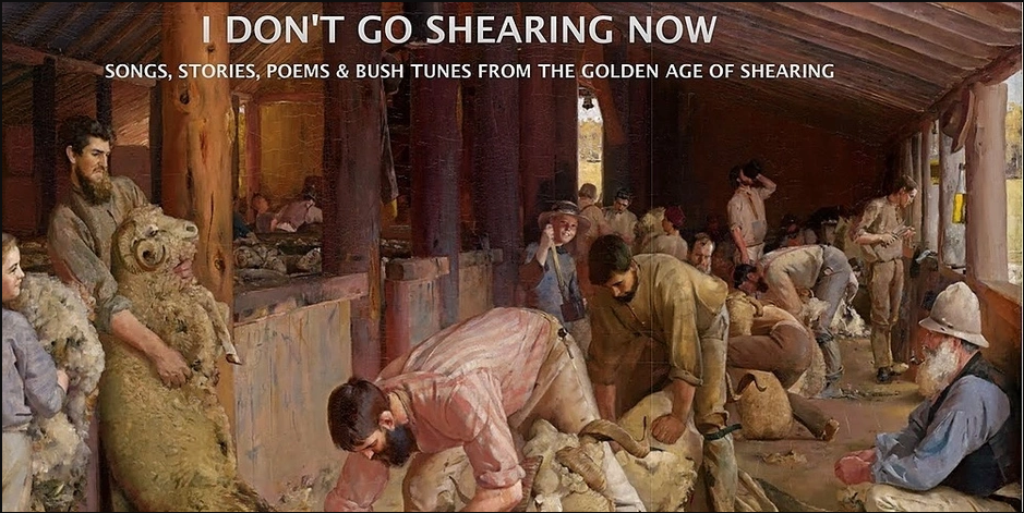 Poster for I Don't Go Shearing Now