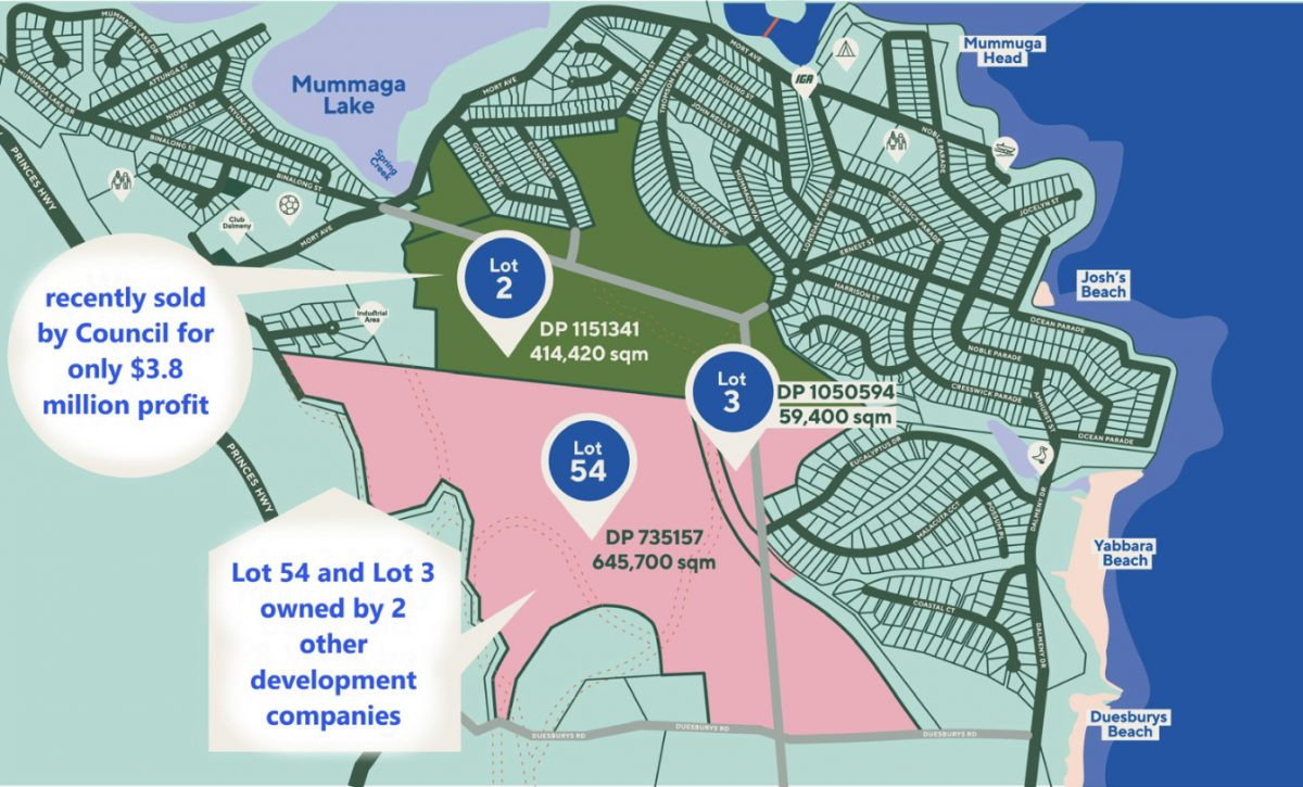 Map of site