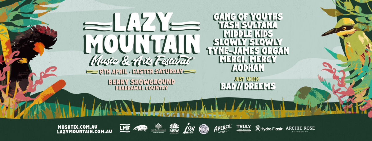 Lazy Mountain Festival poster