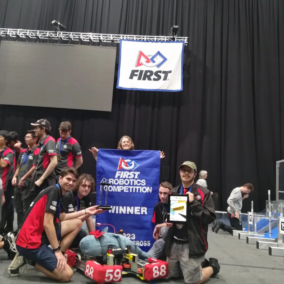 Robotics competition winners