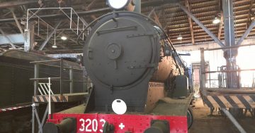 Restored steam engine on track for welcome return to Cooma station