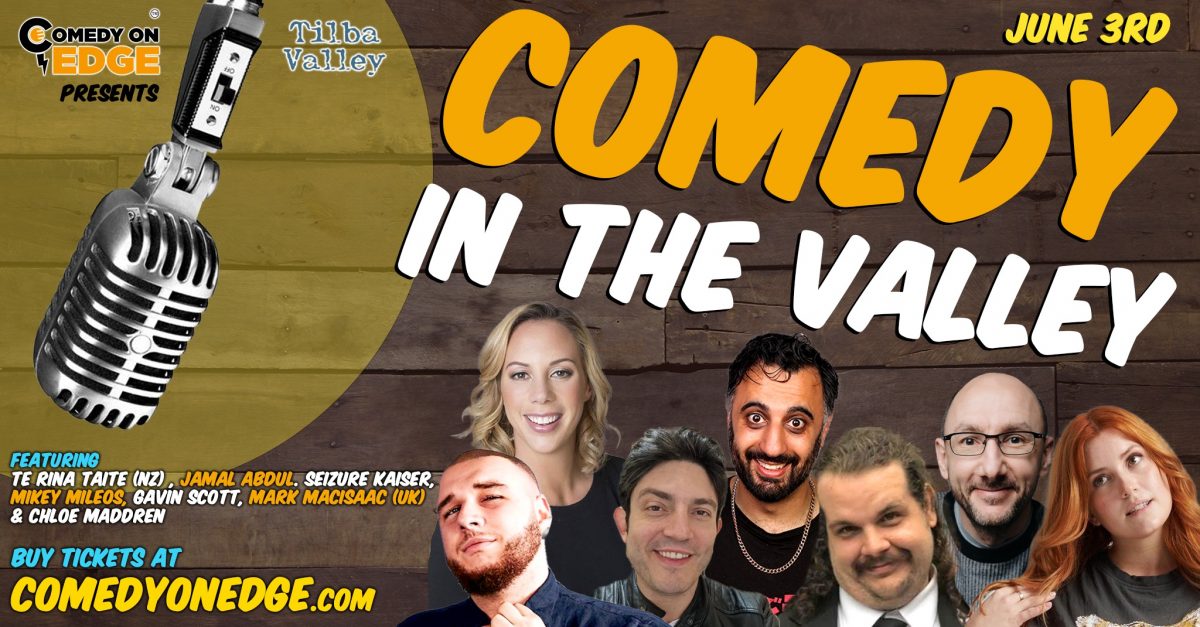  Comedy in the Valley flyer