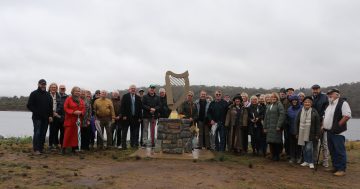 Jindabyne's Irish Harp Memorial rededicated