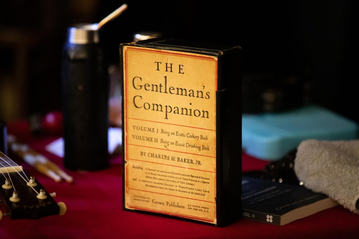 This book - The Gentleman's Companion - was the inspiration for the show. Photo: Music Theatre Projects Ltd/Facebook