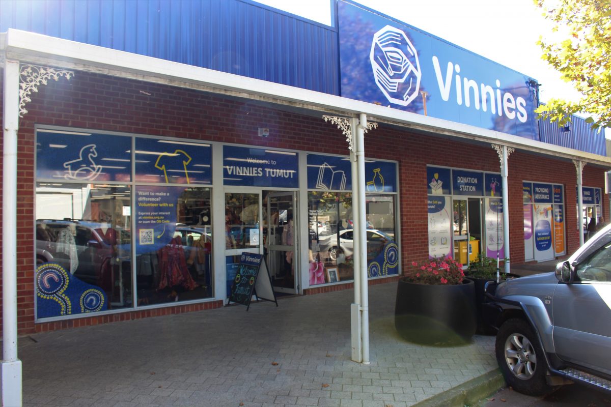 Vinnies shopfront