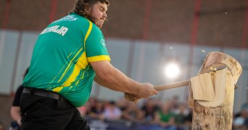 Top of the chop: Curtis 'Bubba' Bennett on target for world Timbersports title